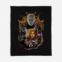 Death Cube-none fleece blanket-Conjura Geek