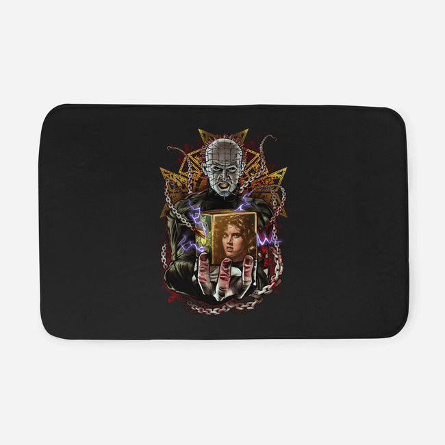 Death Cube-none memory foam bath mat-Conjura Geek