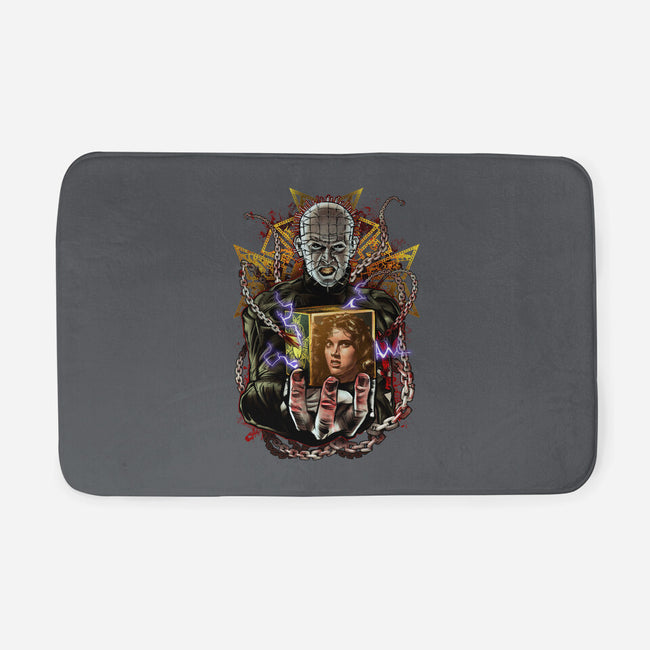 Death Cube-none memory foam bath mat-Conjura Geek