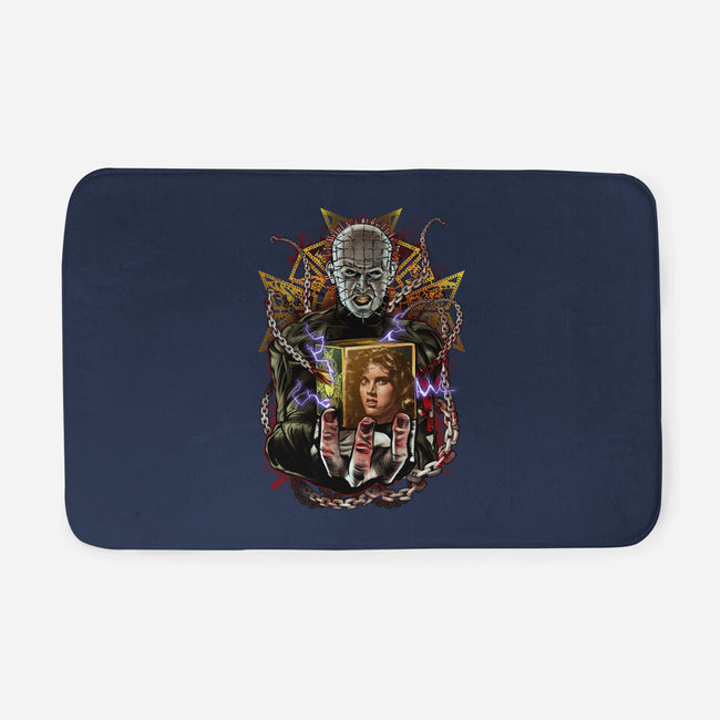 Death Cube-none memory foam bath mat-Conjura Geek