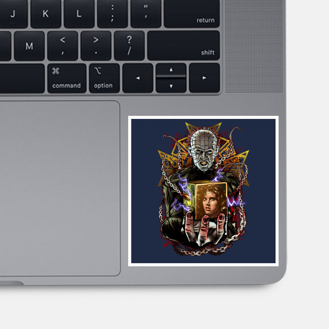 Death Cube-none glossy sticker-Conjura Geek