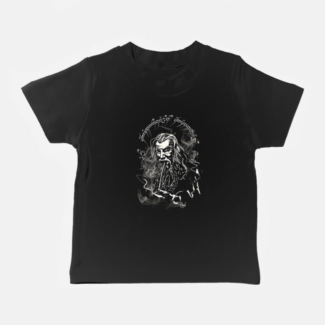 Mithrandir-baby basic tee-fanfabio