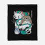 Magical Beings-none fleece blanket-Douglasstencil