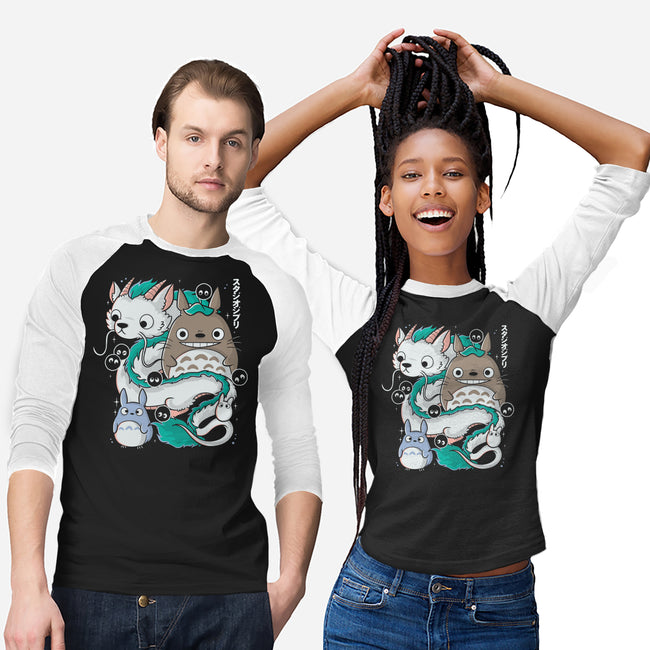 Magical Beings-unisex baseball tee-Douglasstencil