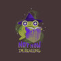Not Now! I'm Reading-none matte poster-ricolaa