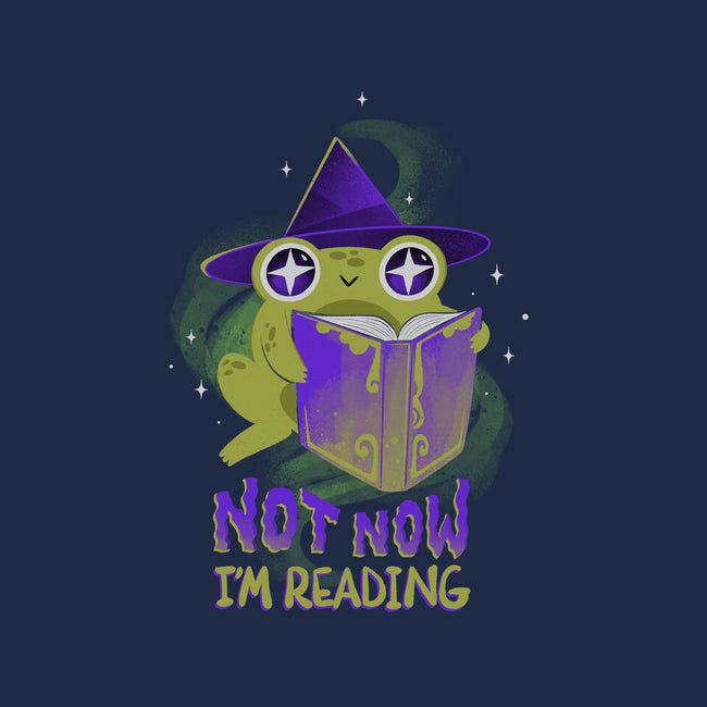 Not Now! I'm Reading-none basic tote bag-ricolaa