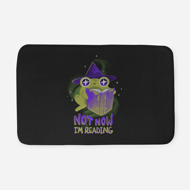 Not Now! I'm Reading-none memory foam bath mat-ricolaa