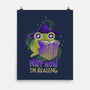 Not Now! I'm Reading-none matte poster-ricolaa