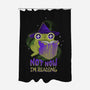 Not Now! I'm Reading-none polyester shower curtain-ricolaa