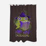 Not Now! I'm Reading-none polyester shower curtain-ricolaa