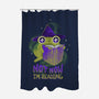 Not Now! I'm Reading-none polyester shower curtain-ricolaa
