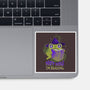 Not Now! I'm Reading-none glossy sticker-ricolaa