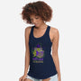 Not Now! I'm Reading-womens racerback tank-ricolaa