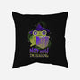 Not Now! I'm Reading-none non-removable cover w insert throw pillow-ricolaa