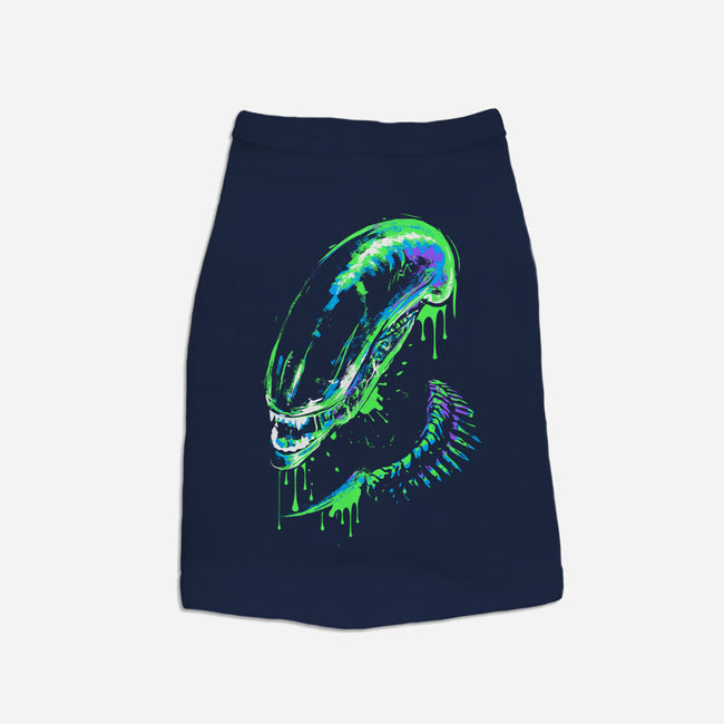 Colorful Xenomorph-dog basic pet tank-IKILO