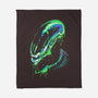 Colorful Xenomorph-none fleece blanket-IKILO