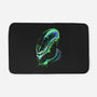 Colorful Xenomorph-none memory foam bath mat-IKILO