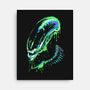 Colorful Xenomorph-none stretched canvas-IKILO