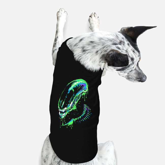 Colorful Xenomorph-dog basic pet tank-IKILO