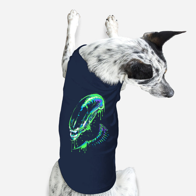 Colorful Xenomorph-dog basic pet tank-IKILO