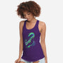 Colorful Xenomorph-womens racerback tank-IKILO