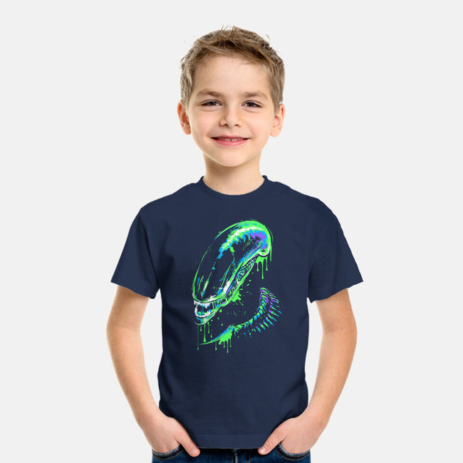 Colorful Xenomorph-youth basic tee-IKILO