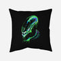 Colorful Xenomorph-none removable cover throw pillow-IKILO