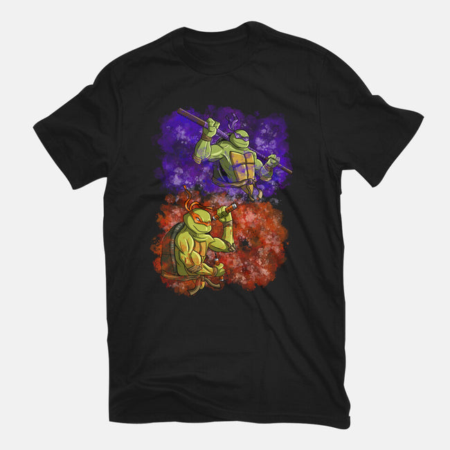 Techno Boy And Pizza Boy-youth basic tee-nickzzarto