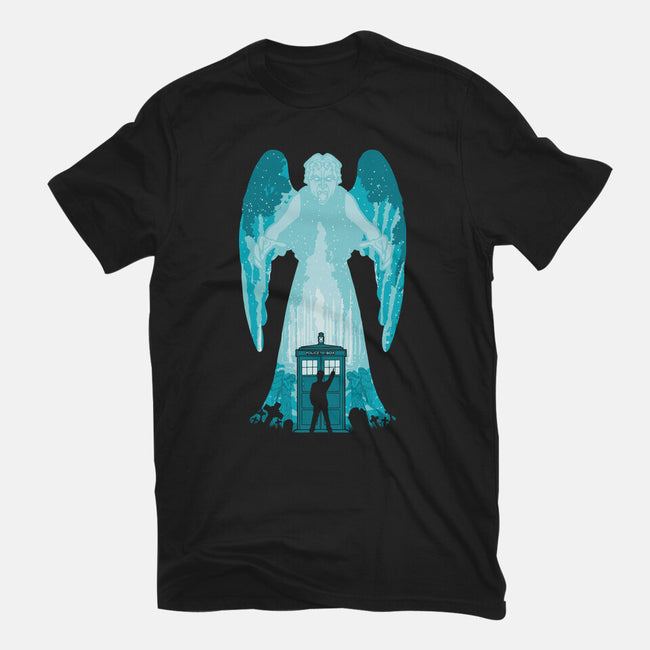 The Weeping Angel-youth basic tee-dalethesk8er