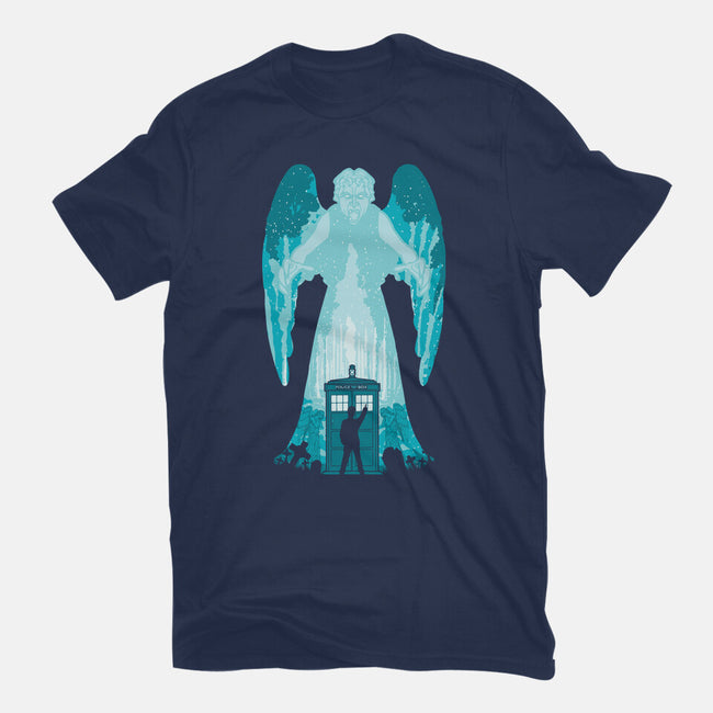 The Weeping Angel-youth basic tee-dalethesk8er