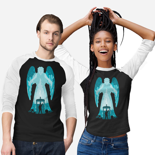 The Weeping Angel-unisex baseball tee-dalethesk8er