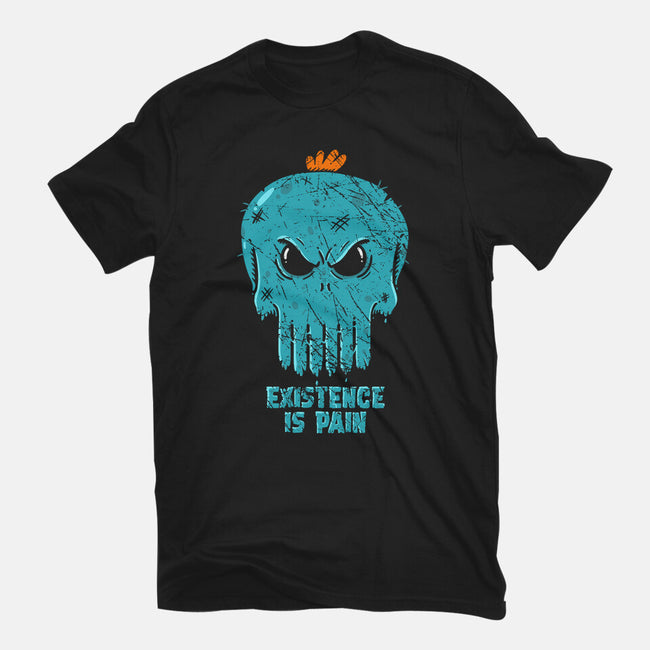 Existence-womens fitted tee-Paul Simic
