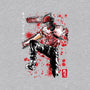 ChainsawMan Sumi-E-mens basic tee-DrMonekers