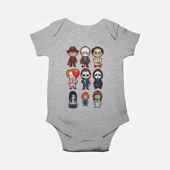 Chibi Horror-baby basic onesie-Andriu