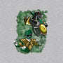 The Green Warrior-mens basic tee-nickzzarto