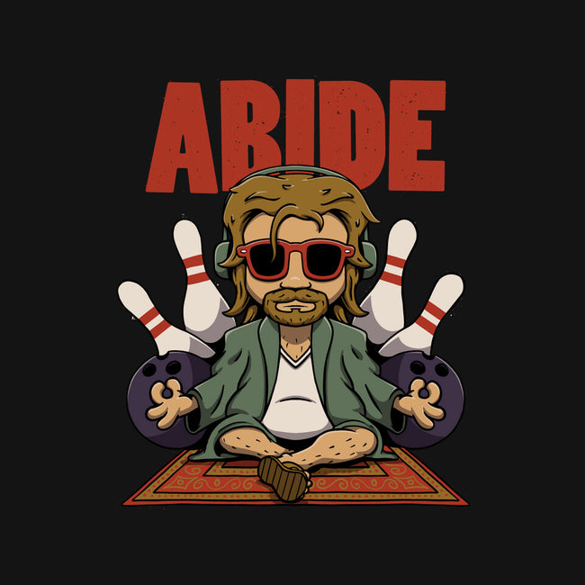 Abiding Dude-womens fitted tee-zawitees