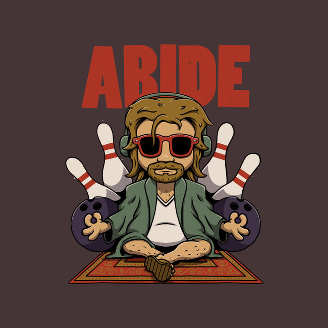 Abiding Dude-none fleece blanket-zawitees
