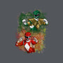 Green Vs Red-none memory foam bath mat-nickzzarto