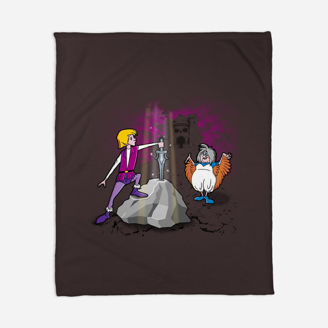 The Sword In The Grayskull-none fleece blanket-se7te