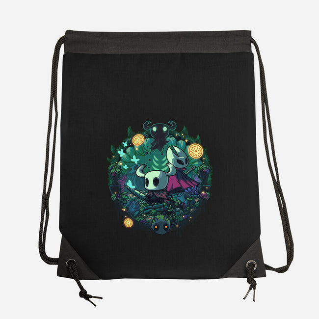 The Knight And The Hornet-none drawstring bag-Ca Mask
