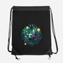 The Knight And The Hornet-none drawstring bag-Ca Mask
