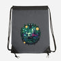 The Knight And The Hornet-none drawstring bag-Ca Mask
