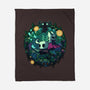 The Knight And The Hornet-none fleece blanket-Ca Mask