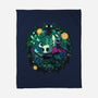 The Knight And The Hornet-none fleece blanket-Ca Mask