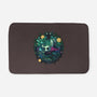 The Knight And The Hornet-none memory foam bath mat-Ca Mask