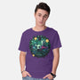 The Knight And The Hornet-mens basic tee-Ca Mask
