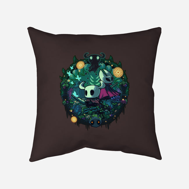 The Knight And The Hornet-none removable cover throw pillow-Ca Mask