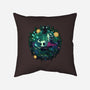 The Knight And The Hornet-none removable cover throw pillow-Ca Mask