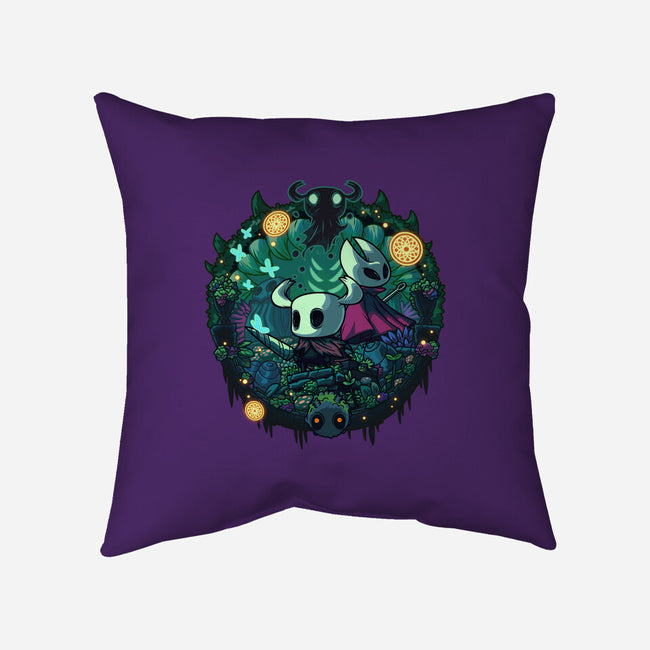 The Knight And The Hornet-none removable cover throw pillow-Ca Mask
