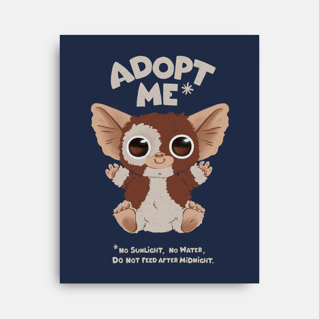 Adopt Me-none stretched canvas-ricolaa